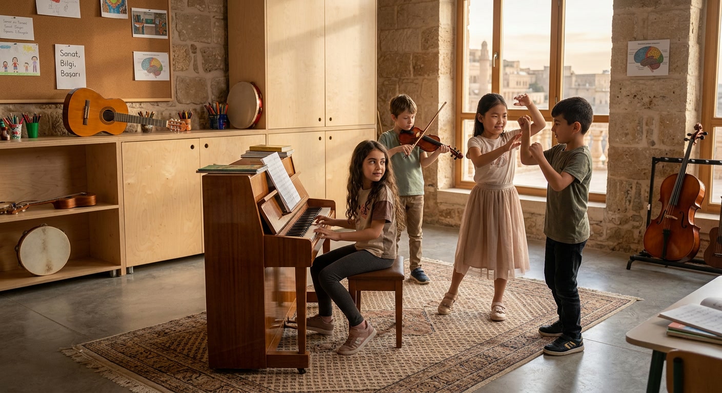 Sanatla Büyüyen Çocuklar: Müzik ve Dansın Akademik Başarıya Etkisi